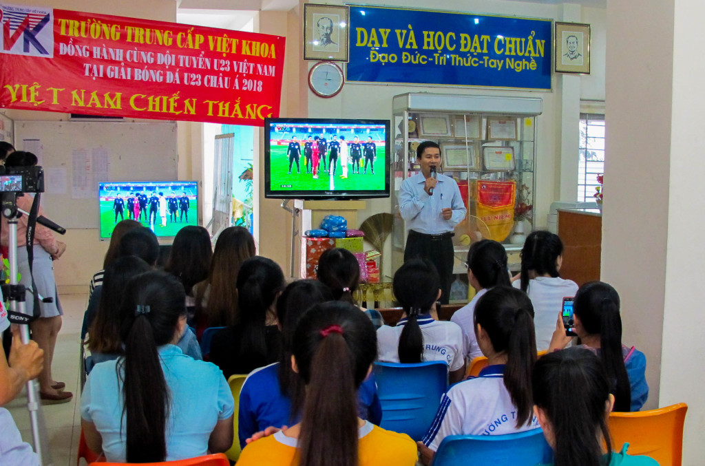 Thạc sĩ Nguyễn Công Danh – Hiệu trưởng trường Trung cấp Việt Khoa chia sẻ về bài học thành công của U23 Việt Nam